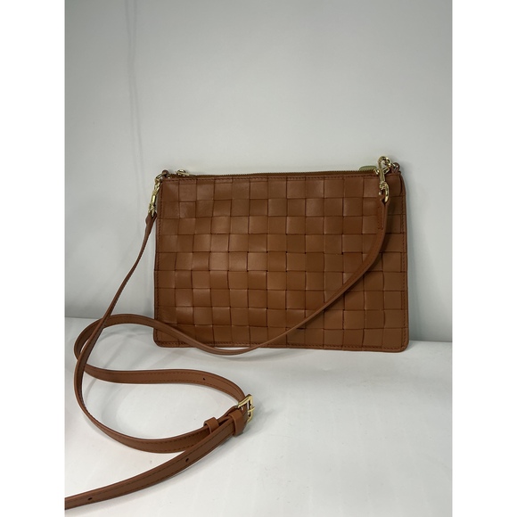 Quince Handbags - Italian Leather Handwoven Convertible Crossbody